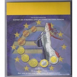 FRANCE - BRILLIANT UNCIRCULATED COIN SET 1999 - 8 COINS