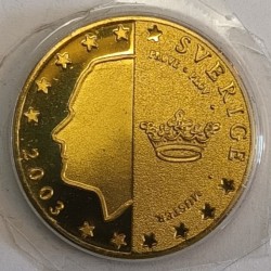 SWEDEN - X Pn4 - 10 CENT 2003 - BIRD - TRIAL COIN