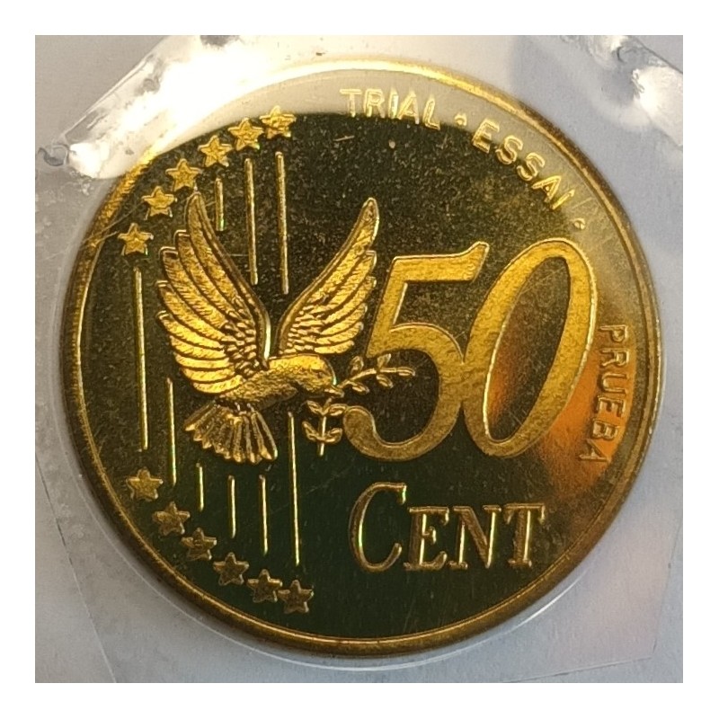 SWEDEN - X Pn6 - 50 CENT 2003 - BIRD - TRIAL COIN