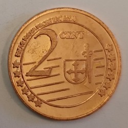 CHECHENIA - 2 CENT - 2005 - PROTOTYPE COIN