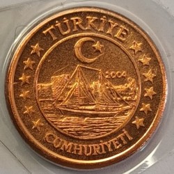 TURQUIE - 2 CENT -  2004 -...