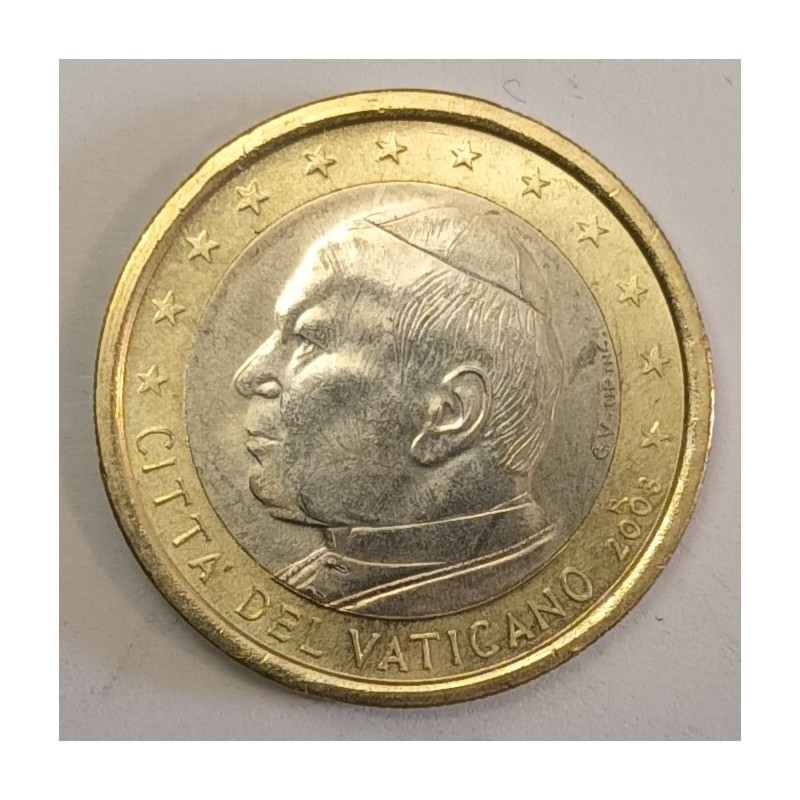 VATICAN - 1 EURO 2003 - POPE JOHN PAUL II VATICAN - 1 EURO 2003 - POPE JOHN PAUL II