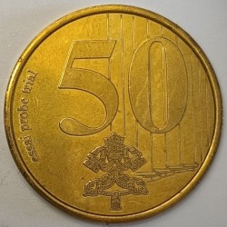 VATICAN - 50 CENT - 2005 - PROTOTYPE - BENEDICT XVI