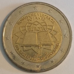 GERMANY - 2 EURO 2007 - Mintmark - TREATY OF ROME