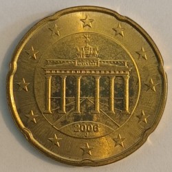 GERMANY - KM 211 - 20 CENT...