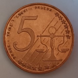 ESTONIA - 5 CENT - 2004 - PROTOTYPE COIN