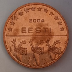 ESTONIA - 5 CENT - 2004 - PROTOTYPE COIN