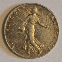 FRANCE - KM 854 - 50 CENTIMES 1915 TYPE SOWER - 095819