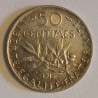 FRANCE - KM 854 - 50 CENTIMES 1915 TYPE SOWER - 095819