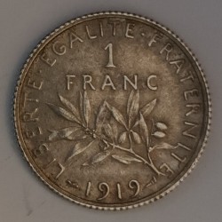 GADOURY 467 - 1 FRANC 1919...