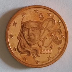 FRANCE - 1 CENT 2000 -...