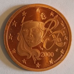 FRANCE - 5 CENT 2000 -...