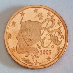 FRANCE - 1 CENT 2002 - NOUVELLE MARIANNE
