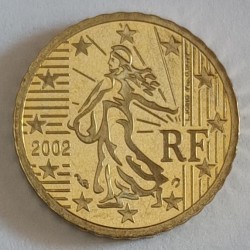 FRANCE - KM 1285 - 10 EURO CENT 2002 - THE SOWER