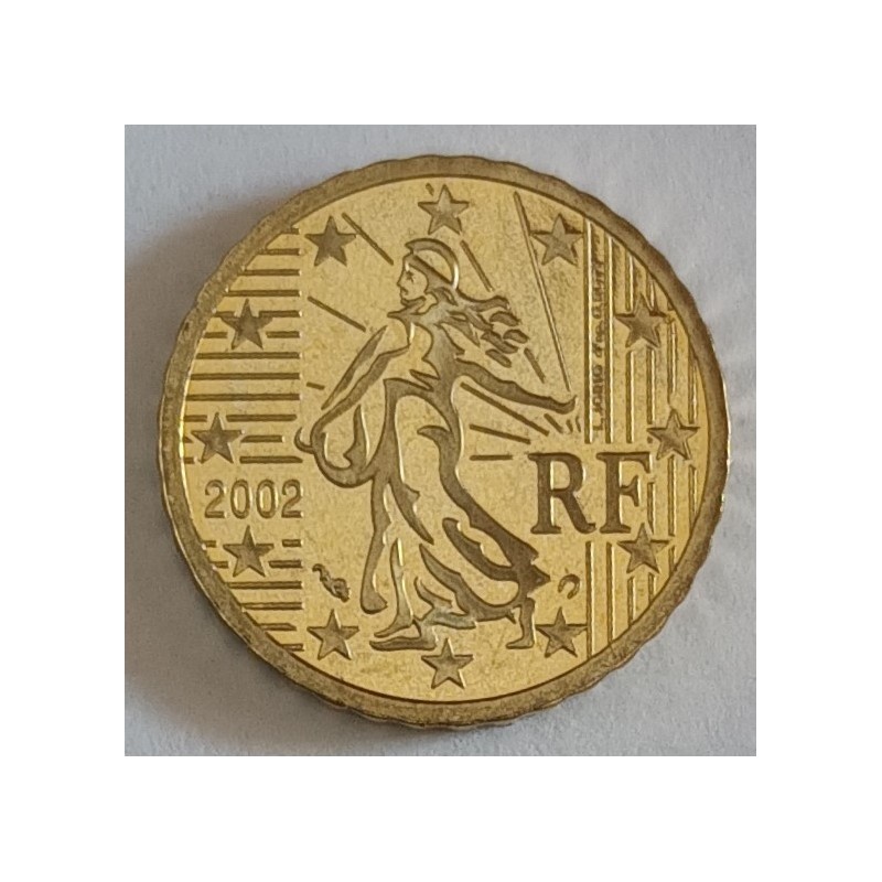 FRANCE - KM 1285 - 10 EURO CENT 2002 - SEMEUSE