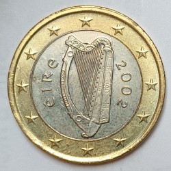 IRLANDE - 1 EURO 2002 - HARPE