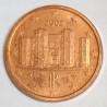 ITALIEN - KM 210 - 1 EURO CENT 2002 - CASTEL DEL MONTE