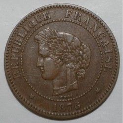 FRANCE - KM 821 - 5 CENTIMES 1876 A - Paris - TYPE CÉRÈS