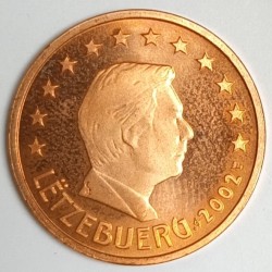 LUXEMBOURG - 5 CENT 2002 -...