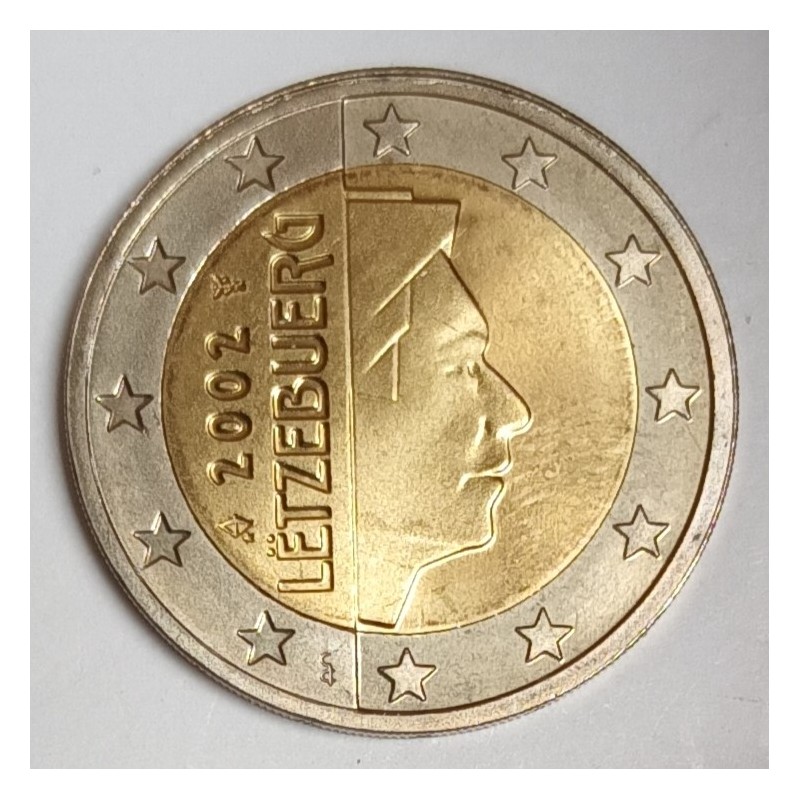 LUXEMBOURG - 2 EURO 2002 - GRAND DUC HENRI