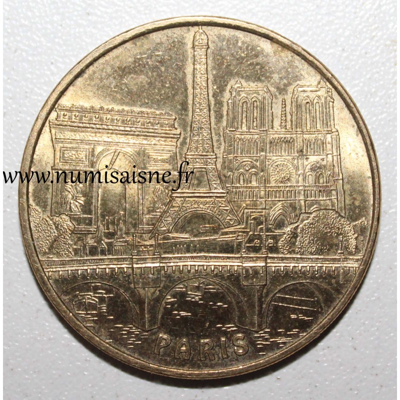 75 - PARIS - LES 3 MONUMENTS ET LE PONT NEUF - Monnaie de Paris - 2007