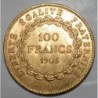 FRANKREICH - KM 832 - 100 FRANCS 1906 A PARIS - GOLD - GENIUS