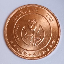 MACEDOINE - 2 CENT 2005 -...