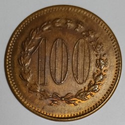 SPIELTOKEN – 100 FRANKEN
