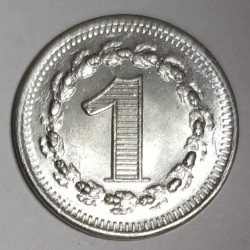 GAME TOKEN - 1 FRANC