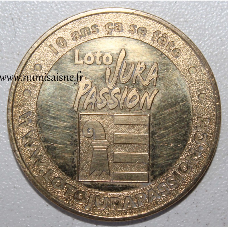 SWITZERLAND - All - Loto Jura Passion - 10 years is worth celebrating  - Monnaie de Paris - 2012