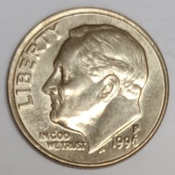 VEREINIGTE STAATEN - KM 195a - 1 DIME 1996 P - Philadelphia - FRANKLIN ROOSEVELT