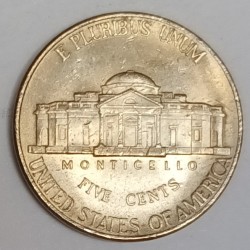 VEREINIGTE STAATEN - KM A192 - 5 CENTS 1998 D - Denver  - Thomas Jefferson