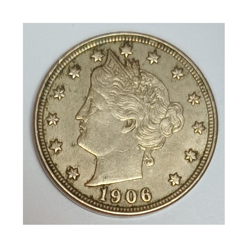 UNITED STATES - KM 112 - 5 CENTS 1906 - LIBERTY UNITED STATES - KM 112 - 5 CENTS 1906 - LIBERTY