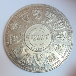 FRANCE - MÉDAILLE - EUROPE 2001 - LA SEMEUSE - ESSAI