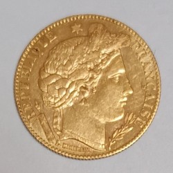 FRANCE - KM 830 - 10 FRANCS 1899 - TYPE CÉRÈS - GOLD
