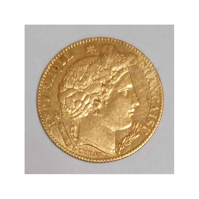 FRANCE - KM 830 - 10 FRANCS 1899 - TYPE CÉRÈS - GOLD