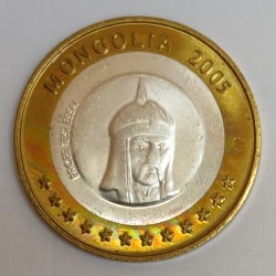 MONGOLIA - 2 EURO 2005 -...