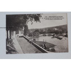 Frankreich - Komitat 25 - Doubs - Besançon les Bains – Der Doubs und die Saint Pierre Brücke