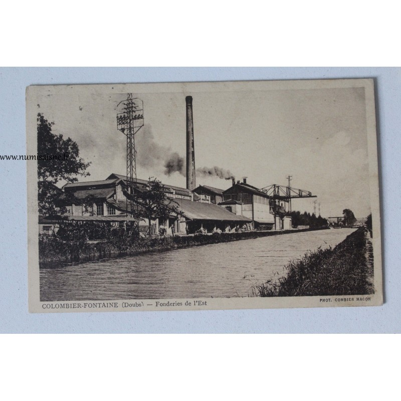 France - County 25 - Doubs - Colombier Fontaine - Eastern Foundries