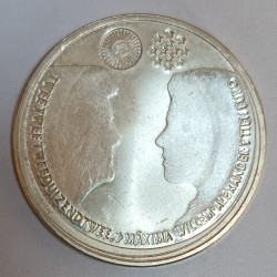 PAYS BAS - KM 243 - 10 EURO 2002 - MARIAGE DE GUILLAUME ET MAXIMA - ARGENT