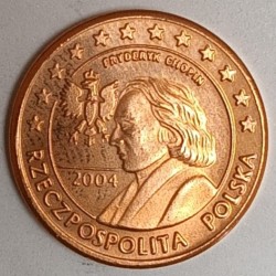 POLAND - 1 CENT 2004 -...