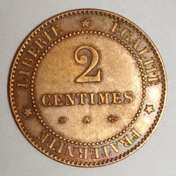 GADOURY 105 - 2 CENTIMES 1878 A - Paris - TYPE CERES - KM 827.1