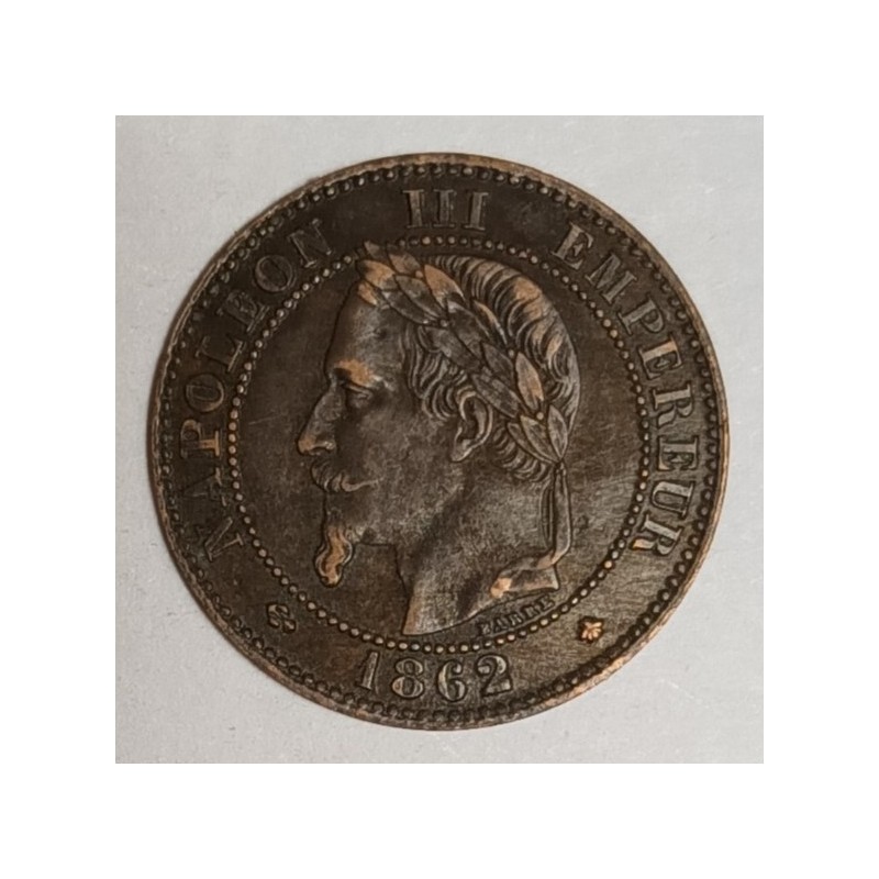 FRANKREICH - KM 796 - 2 CENTIMES 1862 A - Paris - NAPOLEON III