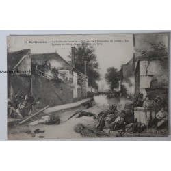 Frankreich - Komitat 28 - Châteaudun – Die Barrikade – Verteidigung vom 18. Oktober 1870