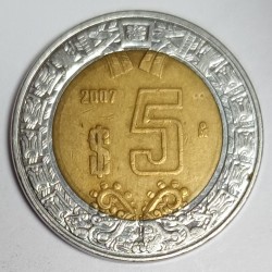 MEXIKO - KM 605 - 5 PESOS...