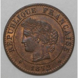 FRANCE - KM 826 - 1 CENTIME 1872 A - Paris - TYP CÉRÈS