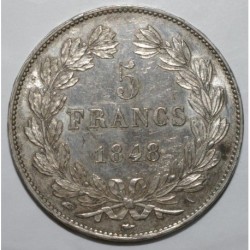 FRANCE - KM 749 - 5 FRANCS 1848 A - Paris - TYPE LOUIS PHILIPPE 1.