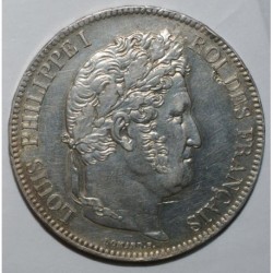 GADOURY 678 - 5 FRANCS 1833 BB Strasbourg TYPE LOUIS PHILIPPE 1er - KM 749