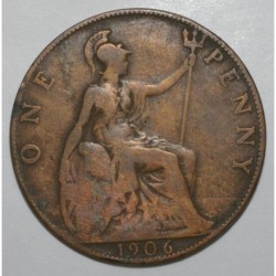 GREAT BRITAIN - KM 794.2 - 1 PENNY 1906 - Edouard VII