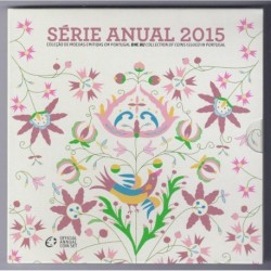 PORTUGAL - COFFRET EURO BRILLANT UNIVERSEL 2015 - 8 PIECES (3.88 euros)